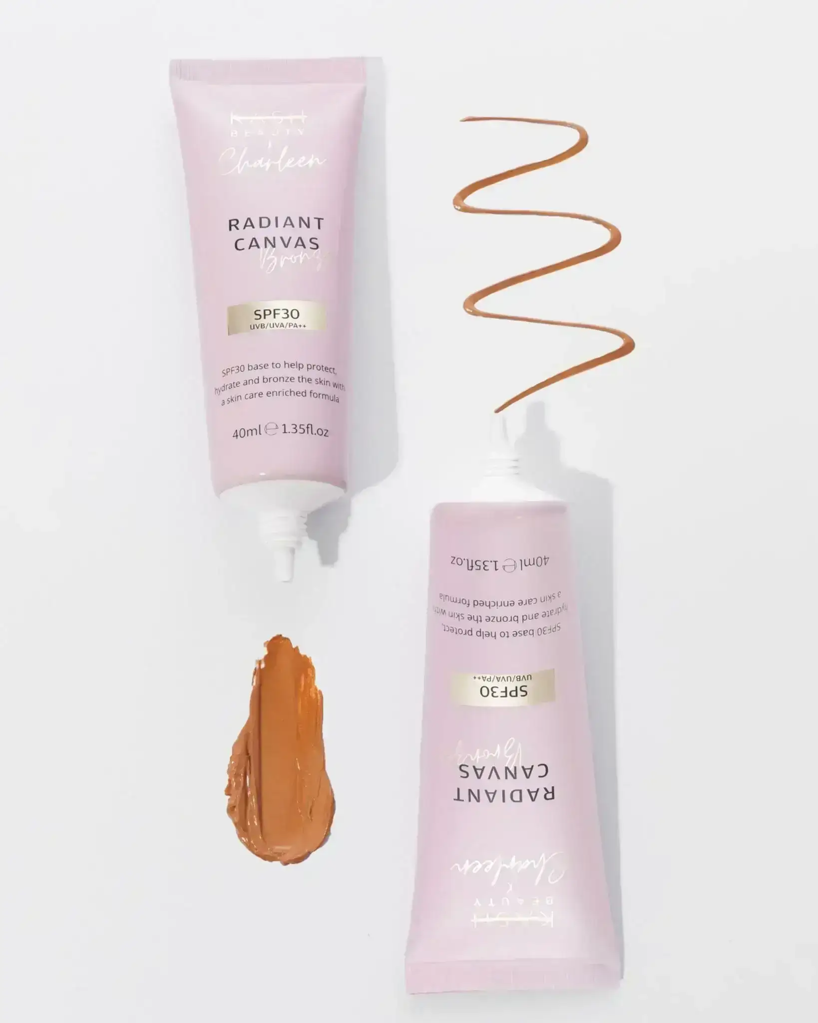 Charleen Bronze Primer & Face Brush Duo - Image 4