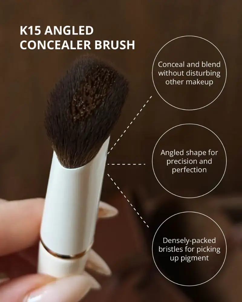 K15 Angled Concealer Brush - Image 3
